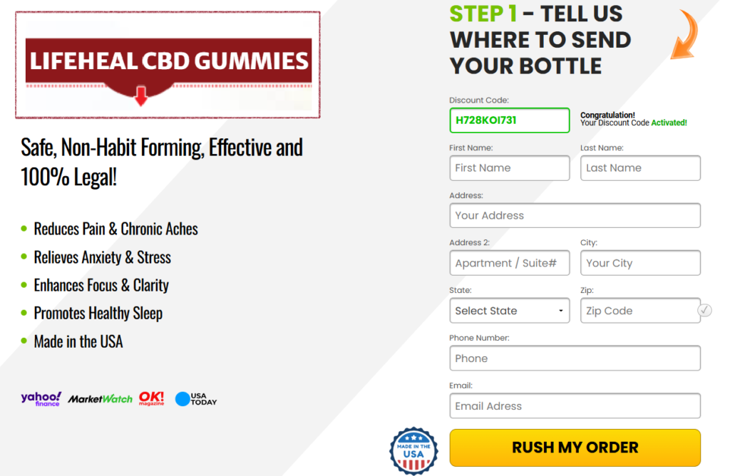 Lifeheal CBD Gummies Buy